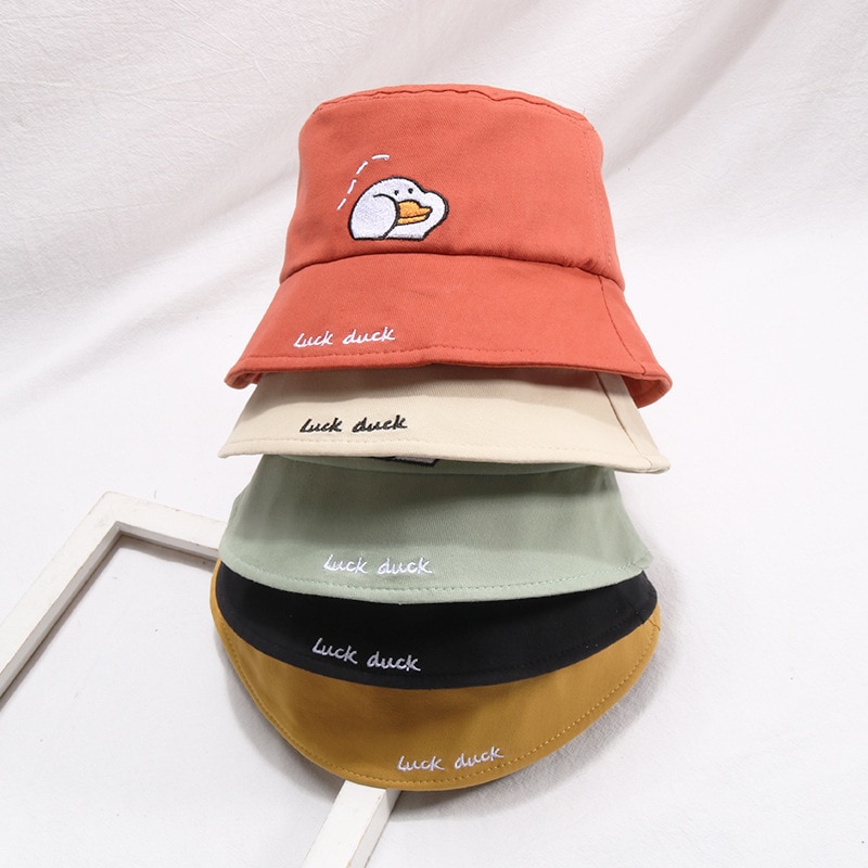 Vår sommar härlig tecknad baby hattar barn pojkar flickor strandmössor bomull sol hattar fiskar hattar