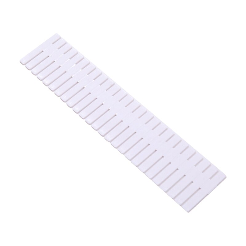 Organizer per piatti divisori per cassetti rettangolari in stile recinzione separatori utensili da tavolo cucina domestica bagno camera da letto ufficio