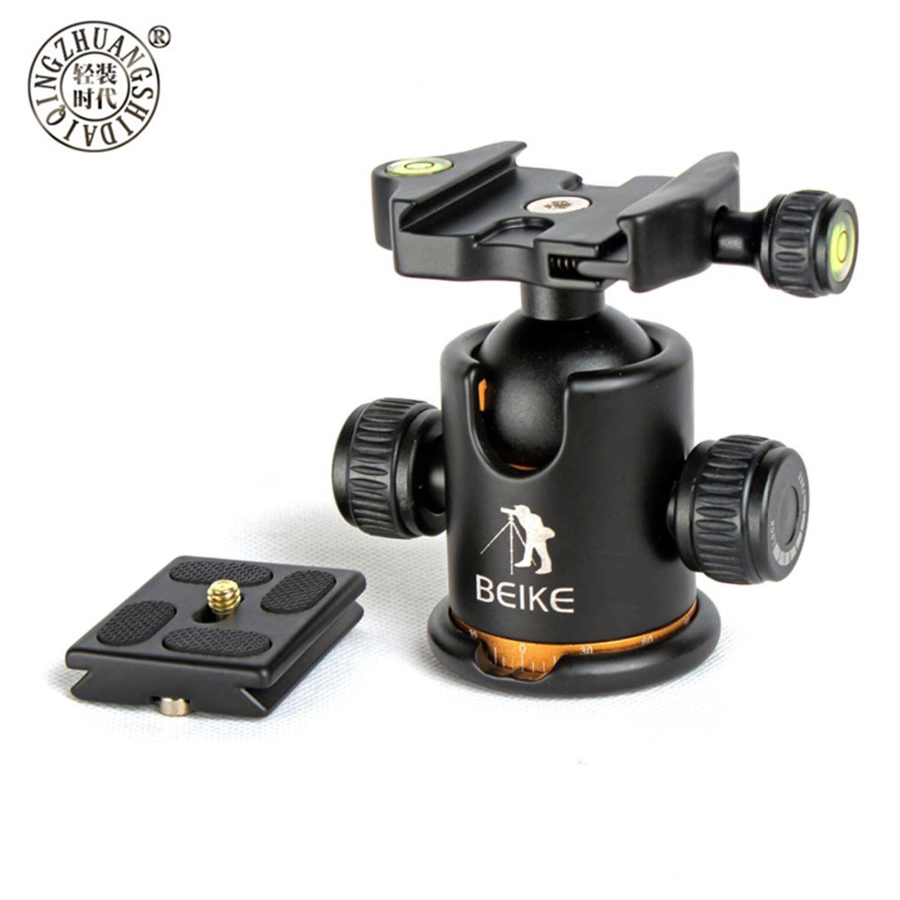 BEIKE Aluminium BK-03 Kamera Stativ Ball Kopf mit schnell Freisetzung Platte Profi Kamera Stativ Max zuletzt zu 8kg