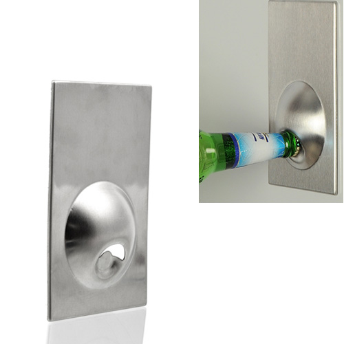 Refrigerator Fridge Strong Magnet Stainless Steel Easy Beer Bottle Opener
