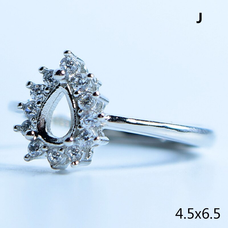 Adjustable Blank Ring Base Fit Glass Cabochons Cameo Setting For Man Woman DIY Ring Jewelry Making Accessories Ring: 10