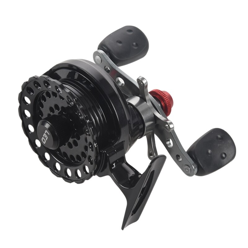 LEO DWS60 4 + 1BB 2.6:1 65MM Fly Fishing Reel Wheel with High Foot Fishing Reels Fishing Reel Wheels