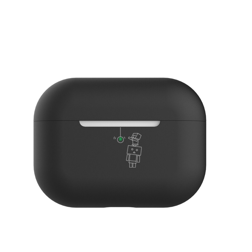 Funda protectora de silicona para AirPods Pro, funda de silicona con dibujos para AirPods Bluetooth y 3: 07