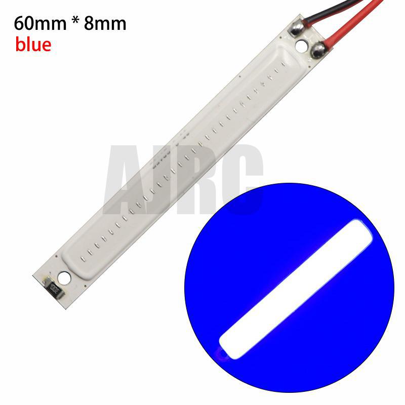 Projecteur de coque de voiture à LED pour Trx4, D90, D110, Axial Scx10, accessoires de voiture RC, lumière absorbe ouissante, châssis de roue, dérive, 1/10: Bleu