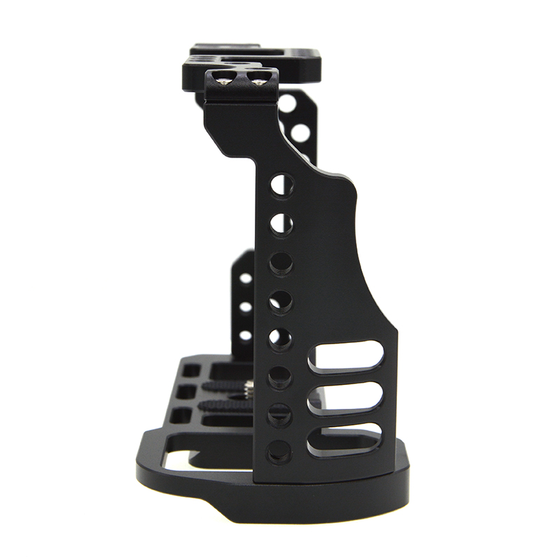 Aluminum Alloy Camera Cage Video Stabilizer Mount for Sony A7R4 A7M4 Camera Housing Protective Cover Handle