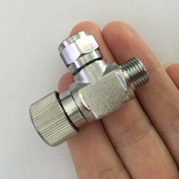 Aquarium CO2 bubble teller Naald Aanpassing Valve Regulator Aquarium levende Plant Gauge DIY Diffuser Systeem luchtpijp luchtslang