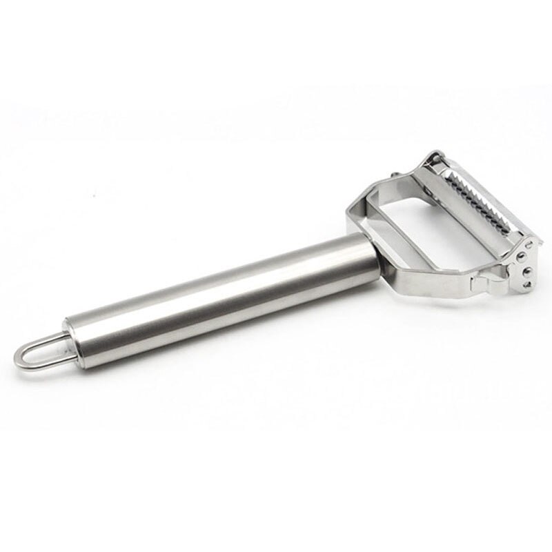 Pelador doble de frutas y verduras y pelador en juliana cortador afilado de acero inoxidable rallador de patatas y zanahoria herramientas de cocina