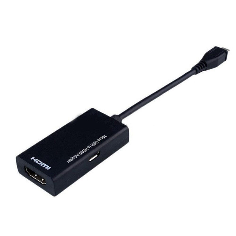 Micro USB Zu HDMI Konverter Adapter Für TV 1080P HD Audio Video HDMI Kabel Für Samsung Huawei Android Mobile telefon