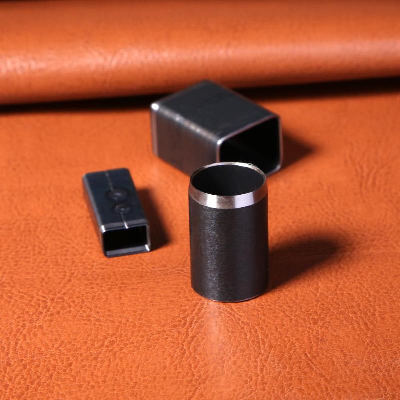 24 Uds DIY, herramienta de perforación en relieve para manualidades de cuero, cortador de espacio del agujero, Set de punzonado hecho a mano para cinturón de cuero, funda de teléfono, punzonado