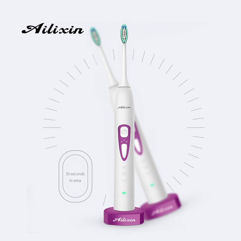 Water-proof whitening electric toothbrush sensitive gingival care soft wool charged acoustic ultra-automatic electric toothbrush