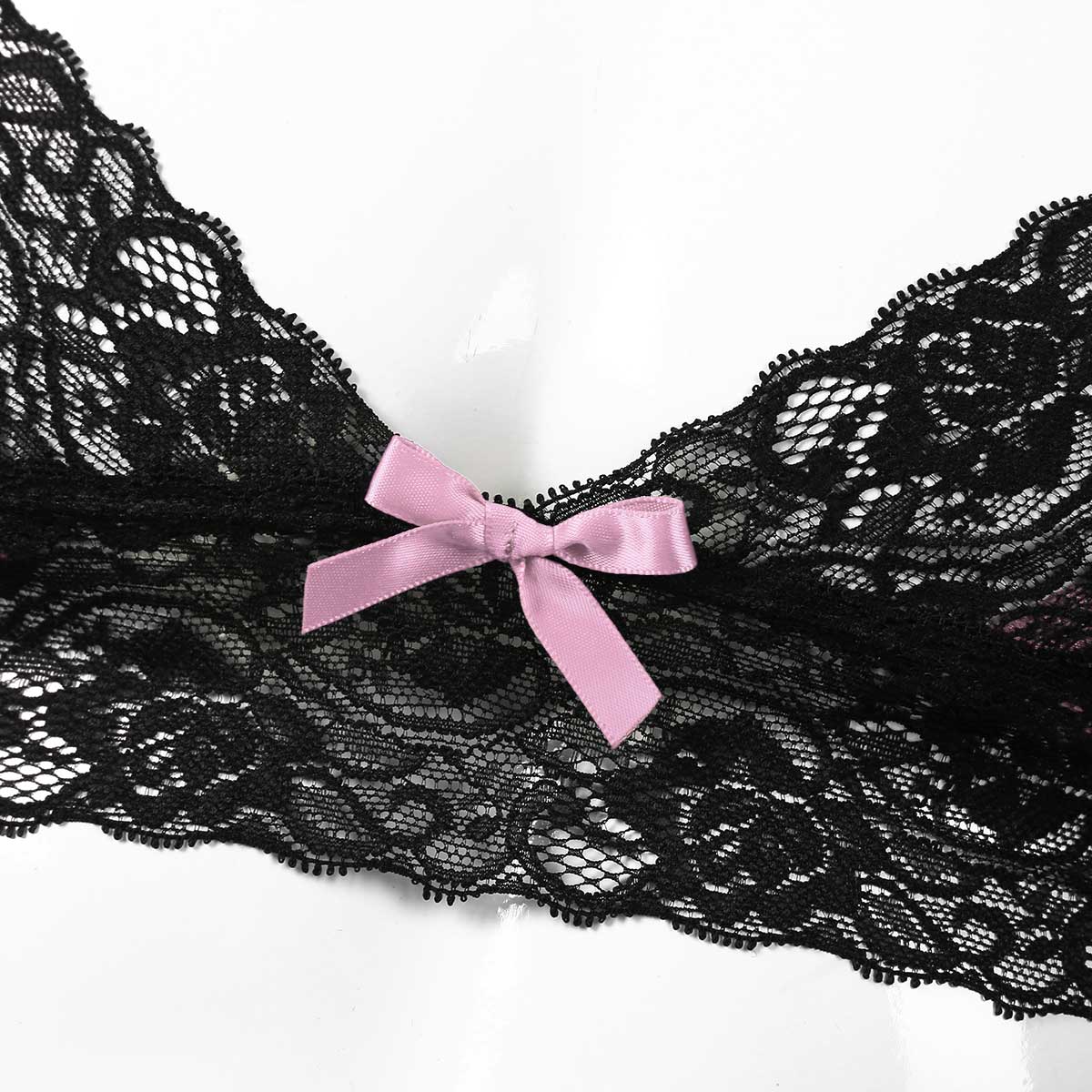 Sexy Mannelijke Mannen Exotische Beha Sissy Gay Ondergoed Gladde Stof Kant Draad-Gratis Beha Top Verstelbare Schouderbanden Sissy gay Mannelijke Beha