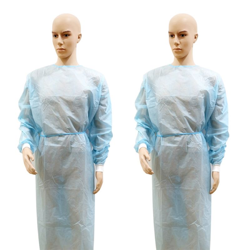 Disposable Protection Gown Protection Clothes Dust Spray Suit Non-woven Dust-proof Anti Splash Clothing