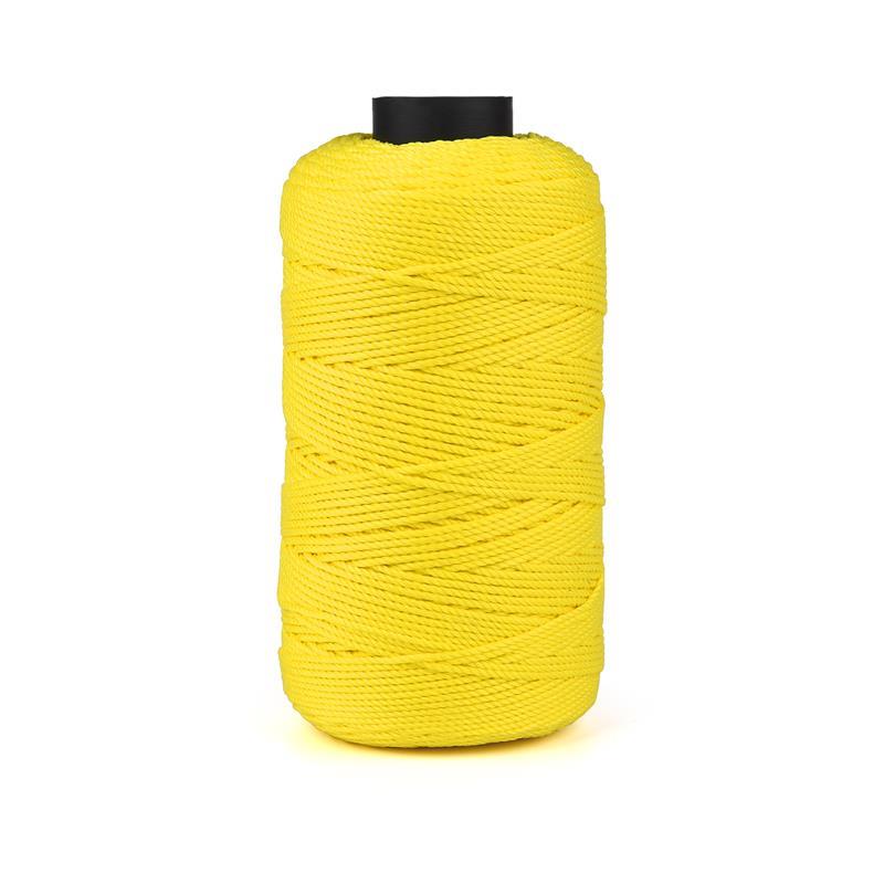 DIY Craft Crochet Thread Ice Silk Yarn Art Yarn Cord 1.5mm Polypropylene Yarn For Hat Doll Sewing Bags Basket Crochetin Thread: Red