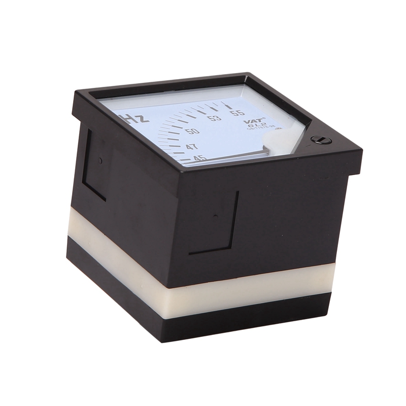 Frequency Tester Square Panel Analog Frequency Meter High Accuracy Digital Analog Multimeter 45-55Hz