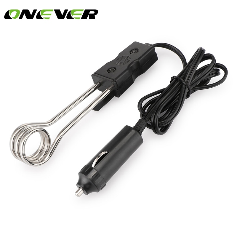 12V Car Drink Heater Auto Electric Immersion Liquid Tea Coffee Water Heater Portable Safe 12V Car Immersion Heater Auto Elec