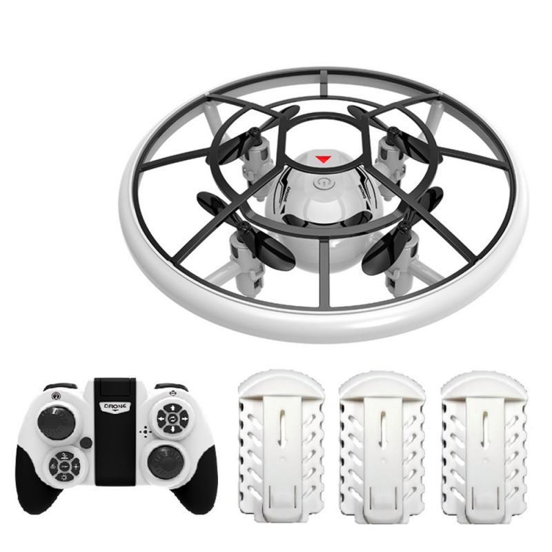 Mini Rc Ufo Drone Vliegtuigen Hand Sensing Infrarood Rc Helicopter Kleine Drohne Speelgoed Voor Kinderen Christmas: with 3pc battery