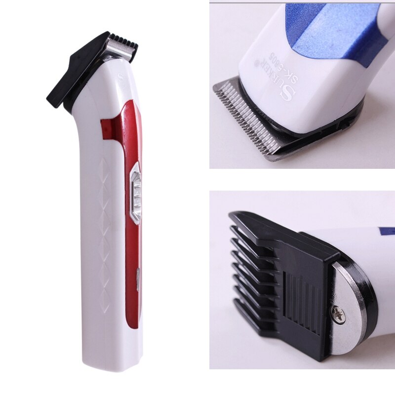 SURKER SK-5805 Rechargeable Hair Clipper Men Electric Shaver Beard Trimmer Grooming Shaving Machine Hair Trimmer Cutter EU Plug