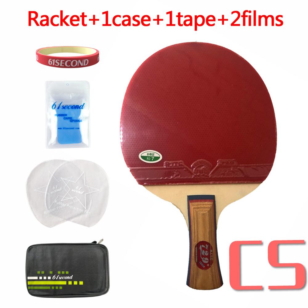 Vänskap 729 1020#  bordtennisracket pingis paddla fladdermus: Cs med fm-fodral