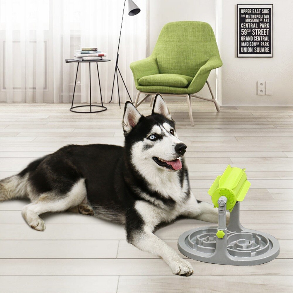 Juguetes Para Perros con tratamiento alimenticio, comedero educativo, juguetes de puzle para perros, juego interactivo de entrenamiento IQ, antiahogo juguete, comedero más lento