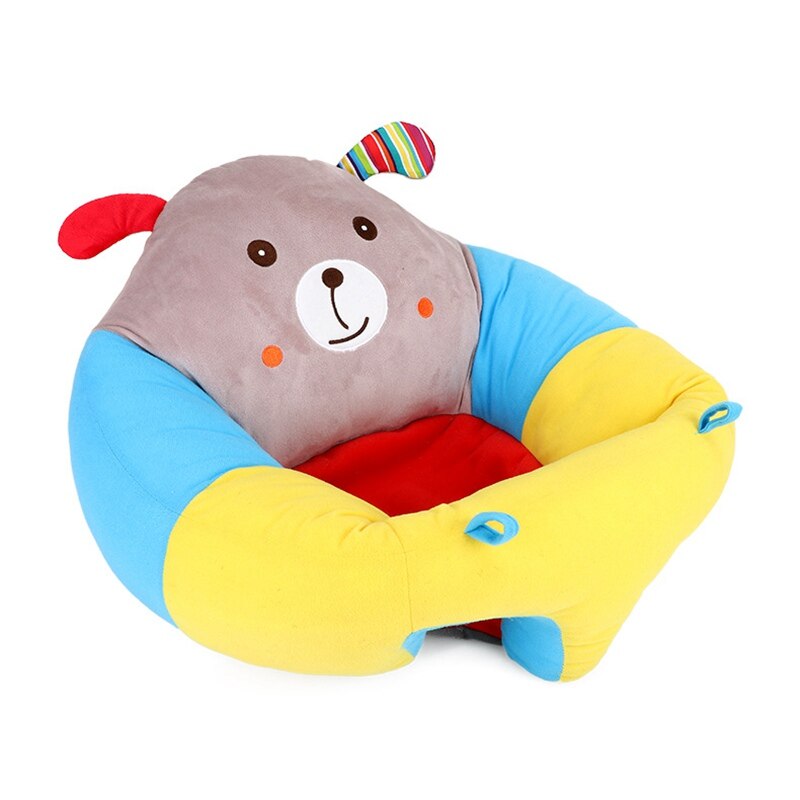 Chivry-canapé pour bébé | Chaise d'apprentissage pour bébé en peluche PP, chaise d'alimentation en coton, mignon dessin animé pour enfants, siège doux, pour 0-3T: Style 4