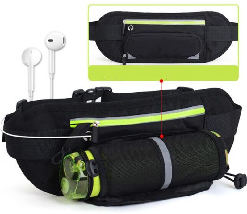 Running Bag Sport Water Fles Houder Running Belt Heuptas Waterdicht Heuptasje Mannen Vrouwen Sport Gym Fitness Run tas