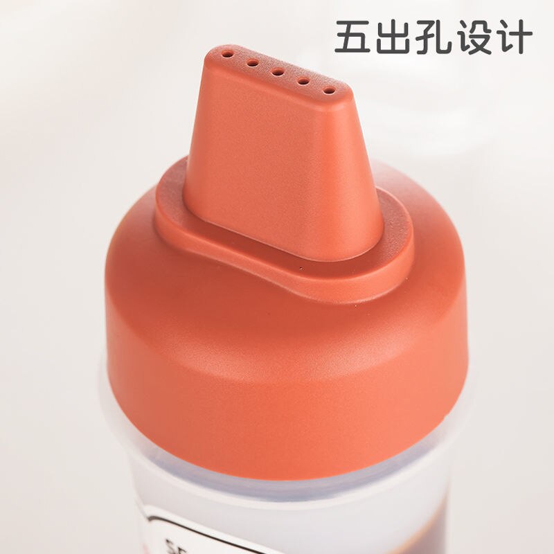 Plastic Condiment Squeeze Bottles For Ketchup Mustard Mayo Sauces Olive Oil Bottles Kitchen Gadget
