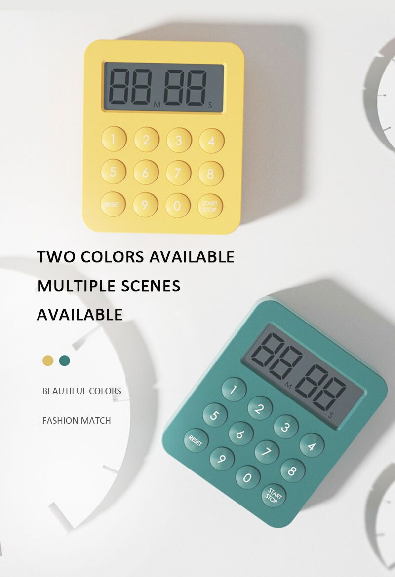 Countdown Timer Student Timer Reminder Kitchen Baking Countdown Cooking Multifunctional Time Manager Kitchen Timer