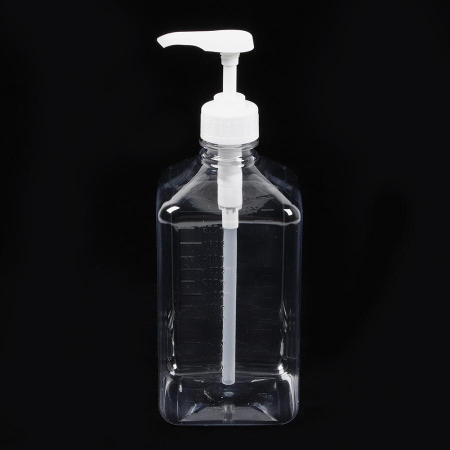 Getreide Spender 1600ml Einfache Presse Pumpe Flaschen Leere Sirup Ketchup Saucen Würze Container quetschen Flasche glas gewürz