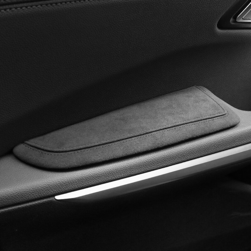 BETTERHUMZ-almohadilla de apoyo para Reposabrazos de coche, almohadilla de espuma de memoria suave, para BMW E46, E90, F20, F30, F32, F36, F10, G20, G30, X3, F25