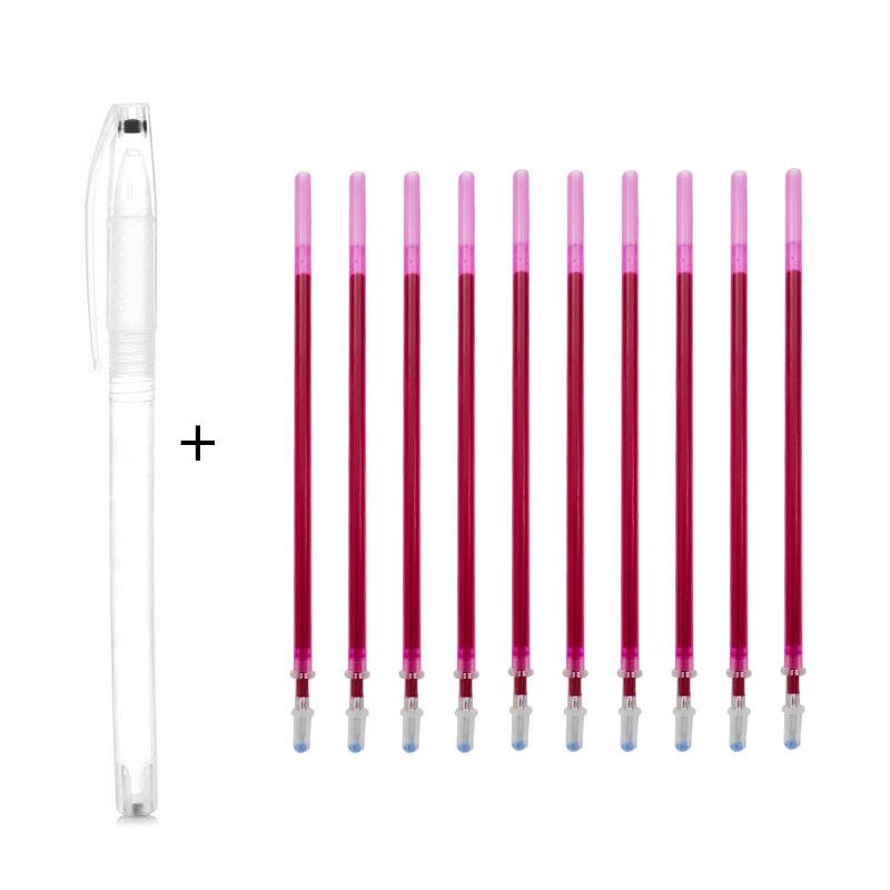 Kruissteek Wateroplosbare Pen Set Water Automatische Wissen Pen Marker Water Oplosbare Navulling Stof Markers Diy Naaien Accessoires: Donkergrijs