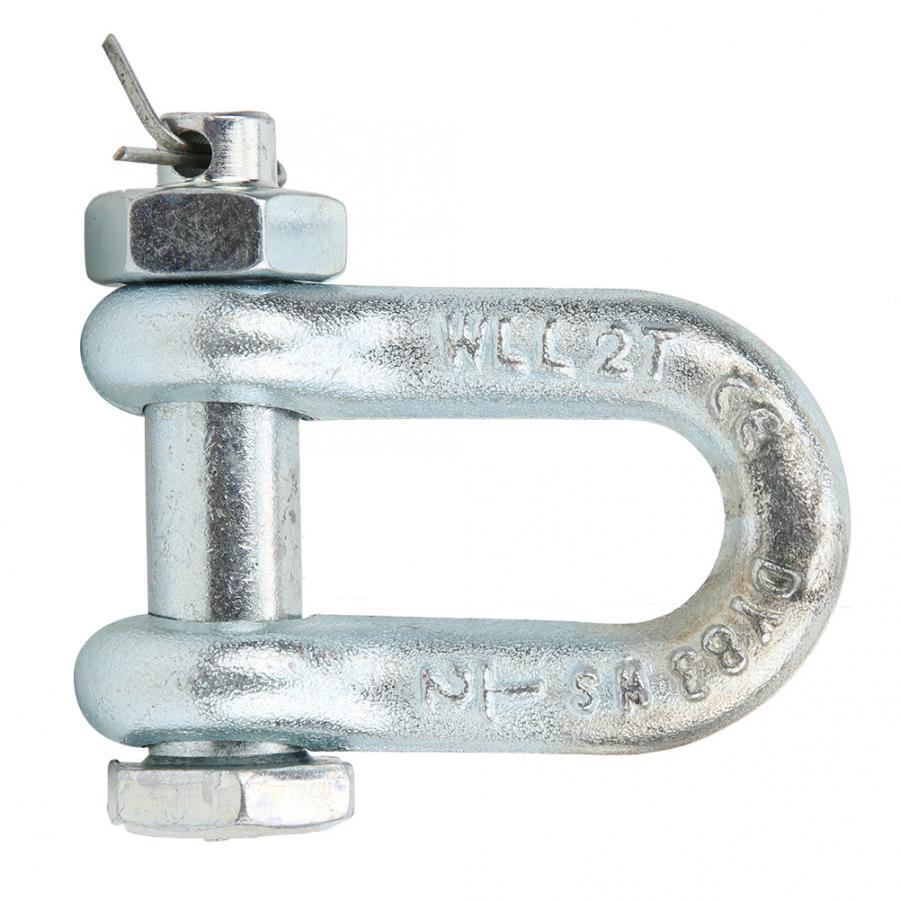 Anker hijsbeugel zware gelegeerd staal gegalvaniseerd boegtype met moer hijsmachine onderdelen scheepsmeubelonderdelen