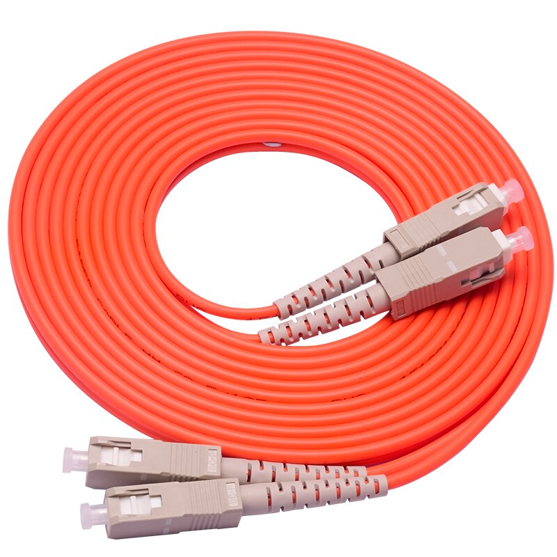 SC/UPC to SC/UPC Optical Fiber jumper Patch Cord Multimode OM1 62.5/125um Fibre Channel Cable 3.0mm