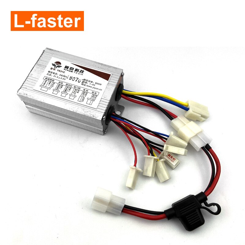 36V 800W Borstel Controller Met 30A Thermische Zekering 48V Motor MY1020Z Controle Case Voor Elektrische Trike Fiets fiets