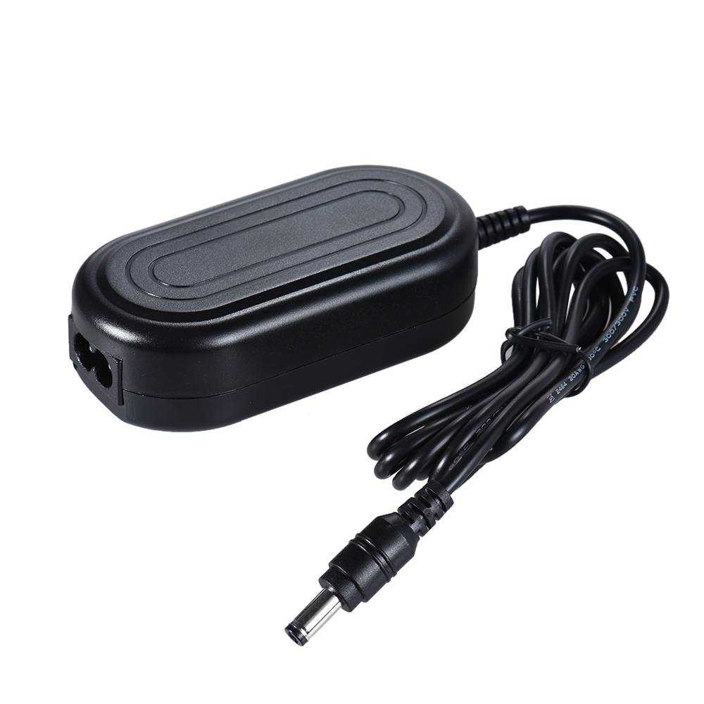 Andoer ACK-E6 AC Voeding LP-E6 LP-E6N DC Coupler Dummy Batterij Adapter Camera Oplader voor Canon DSLR