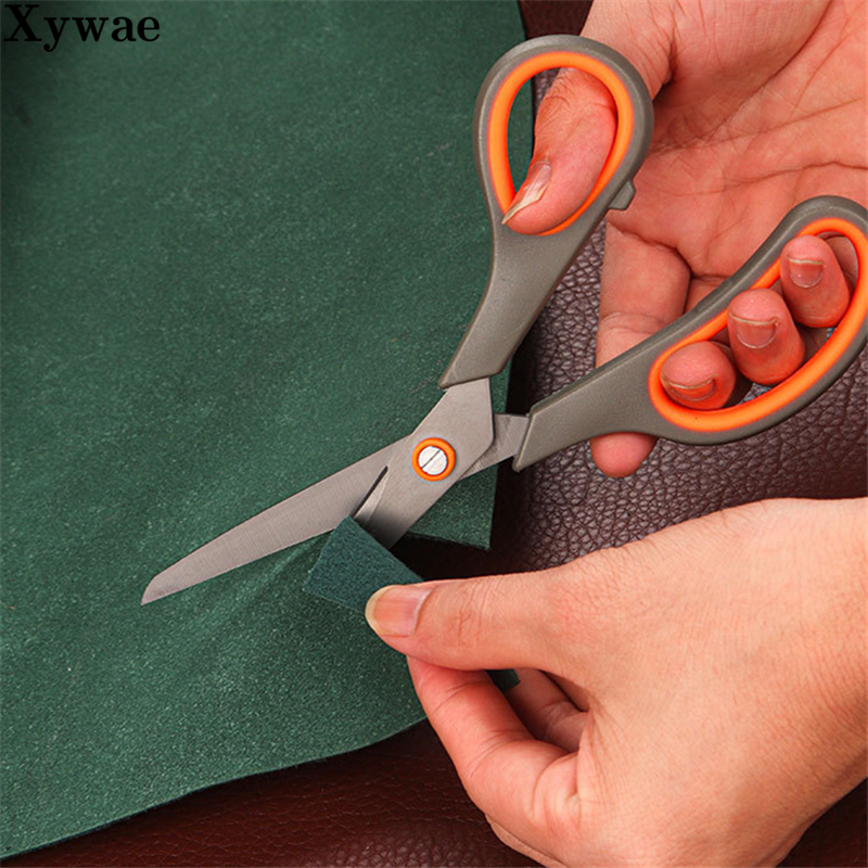 1Pcs Tailor Scissors for cutting Fabric Cutter Needlework Embroidery Leather Stainless Steel Sewing Dressmaking DIY