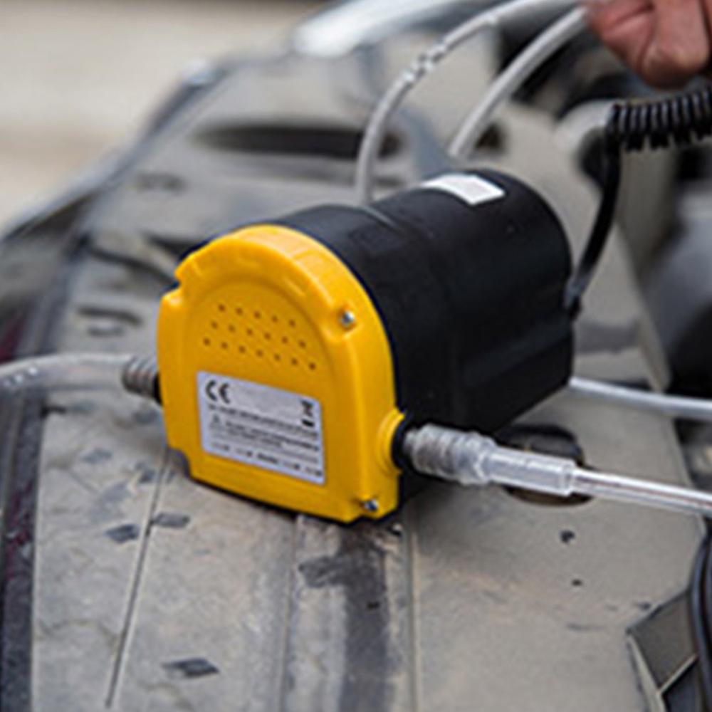 12V Electric Self-priming Suction Pump Automotive Oil Lubricated Gear Diesel Oil Pump Car Repair Tools