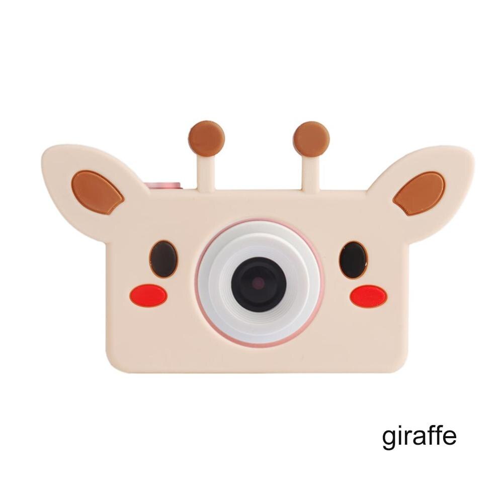 8.0MP Leuke Kids Camera Kinderen Digitale Camera 2.0 "Lcd-scherm Mini Cartoon Camera Leuke Voor Kind Verjaardag/Kerst speelgoed: giraffe