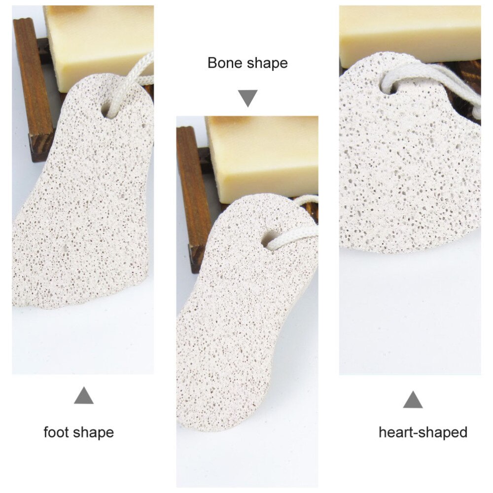 12Pcs Feet Scraping Stone Pedicure Tools Natural Pumice Stone Double-sided Pumice Stone for Travel