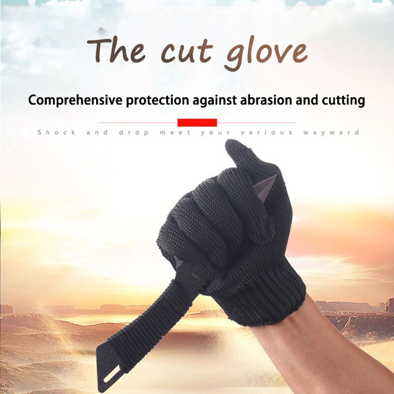 Class 5 Anti-cut And Breathable Double Wire Gloves Multi-purpose Wear - resistant, Protective, Self - defensive And Scratch