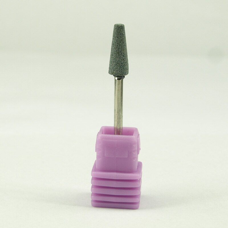 1 stuks Keramische Steen Nail Boren Voor Professionele Elektrische Manicure Machines Pedicure Nail Art Salon Groen- steen