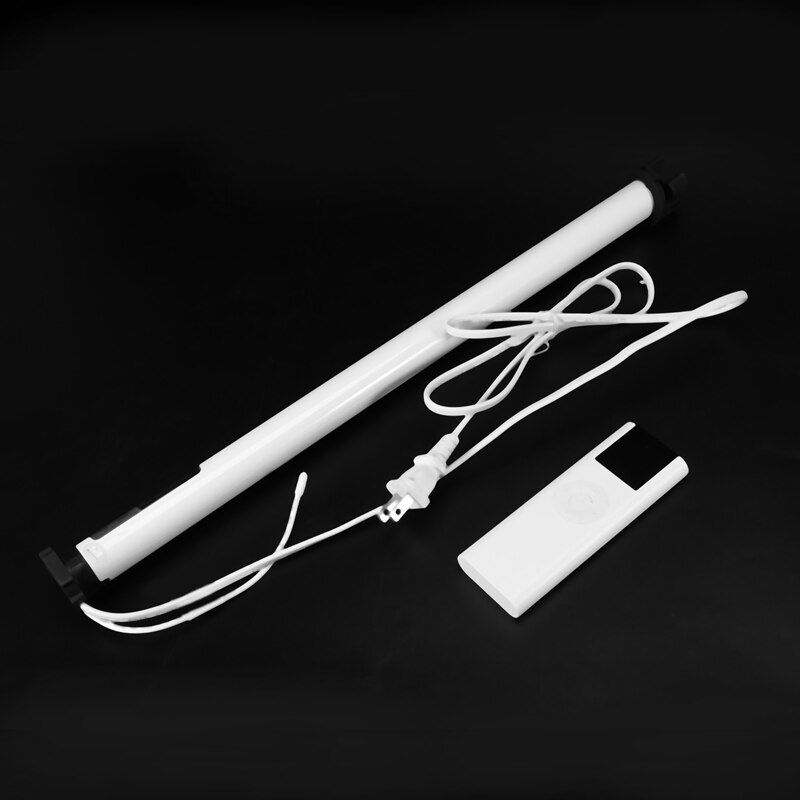 Juego de cortinas eléctricas, Motor eléctrico de cortina enrollable, Kit de Motor Tubular ciego, Control remoto (enchufe de EE. UU.), CA 100-240V