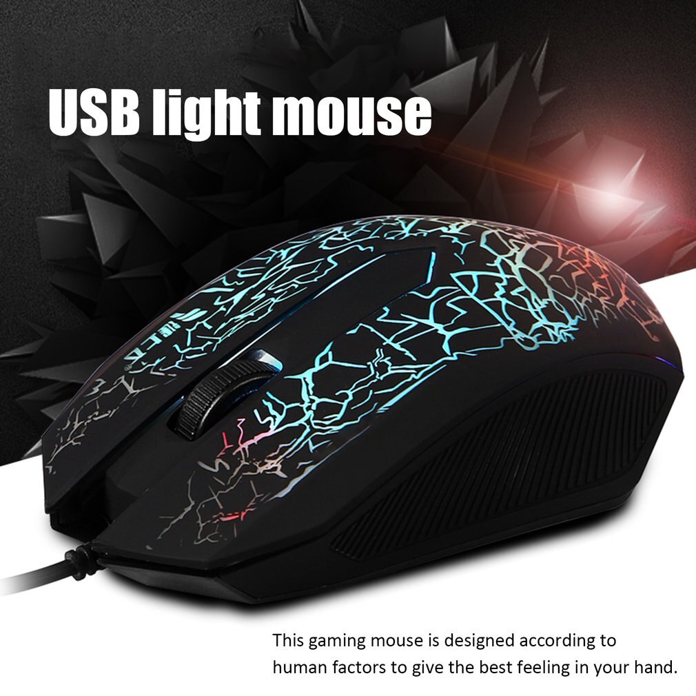 3200 Dpi Led Optical 3 Knoppen 3D Usb Wired Gaming... – Vicedeal