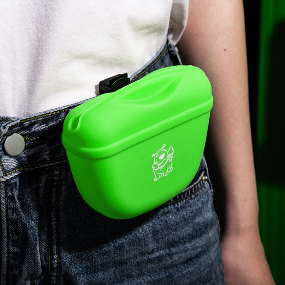 Sac d'entraînement pour chien de compagnie, Portable, collation appât pour chiens obéissance agilité en plein air, pochette de stockage des aliments, sacs de taille de récompense