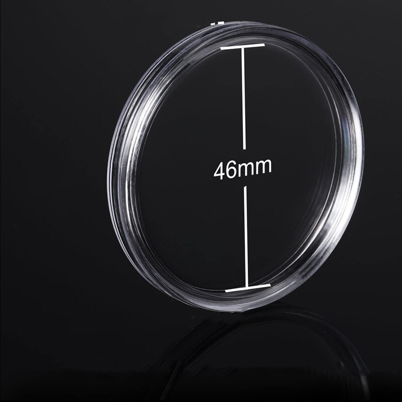 46 Mm Coin Capsules Houder En Bescherm Pakking Coin Houder 7 Maat 16/20/25/27/30/38/46Mm Voor Coin Collection Levert