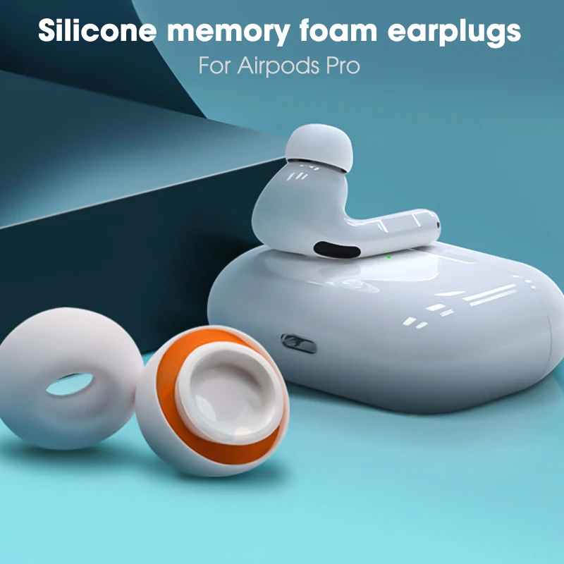 Pour Airpods Pro 1/2 génération embouts d'oreille liquide Silicone bouchon d'oreille écouteurs insonorisés bouchons d'oreilles pour Apple Air pods Pro