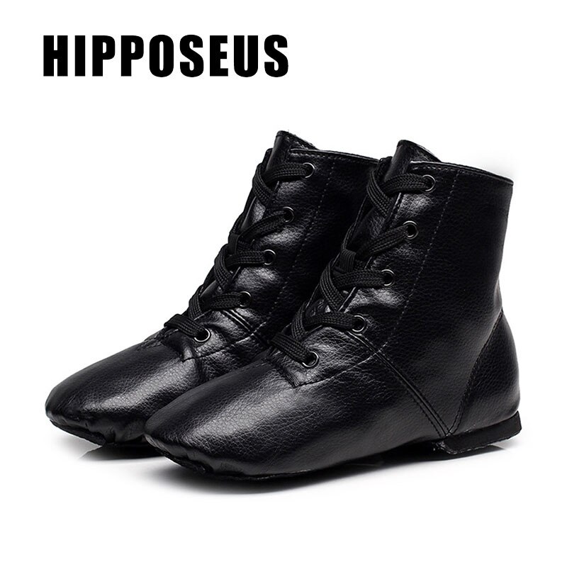 Hipposeus Jazz Dance-chaussures pour enfants chaussons de danse femmes filles dames unisexe salle de bal moderne chaussures de danse Salsa pratique