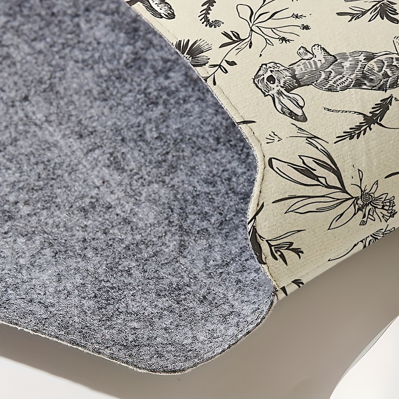 Borsa per laptop con motivo stampa coniglio con morbida copertura in tessuto per laptop, adatta per riporre la copertura morbida per laptop e custodia per tablet
