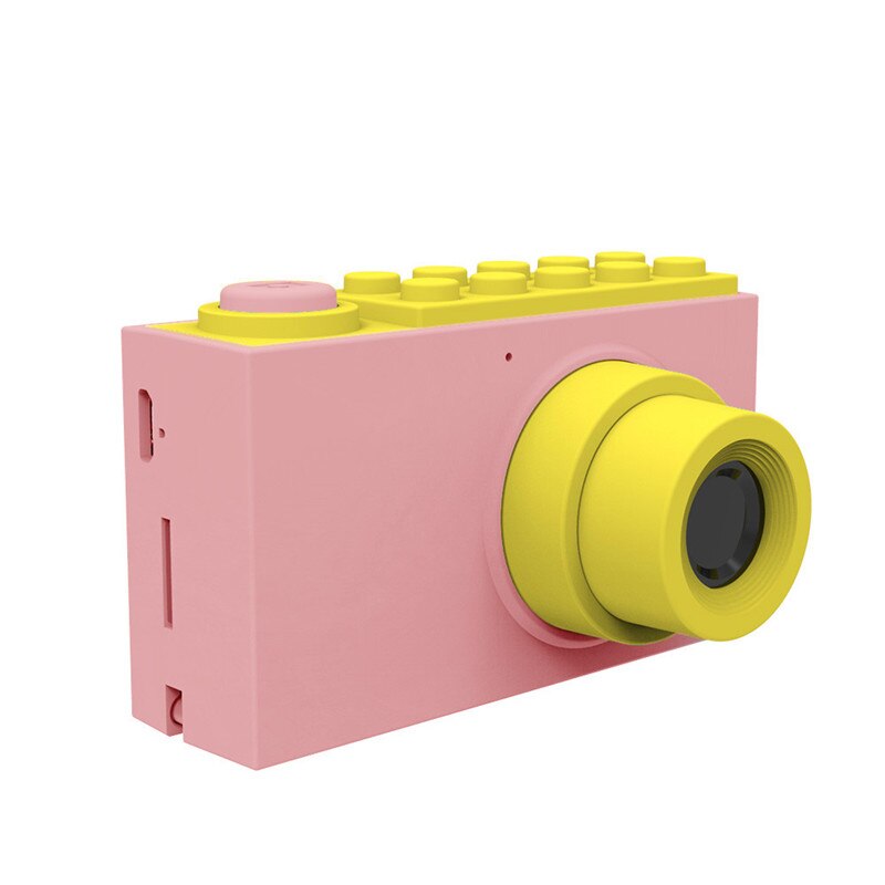 Videocamera per bambini impermeabile 1080P HD Mini videocamera da 8mp inclusa Slot di supporto Micro SD Video compleanno regalo di natale videocamera per bambini: Colore rosa / With 16GB TF Card