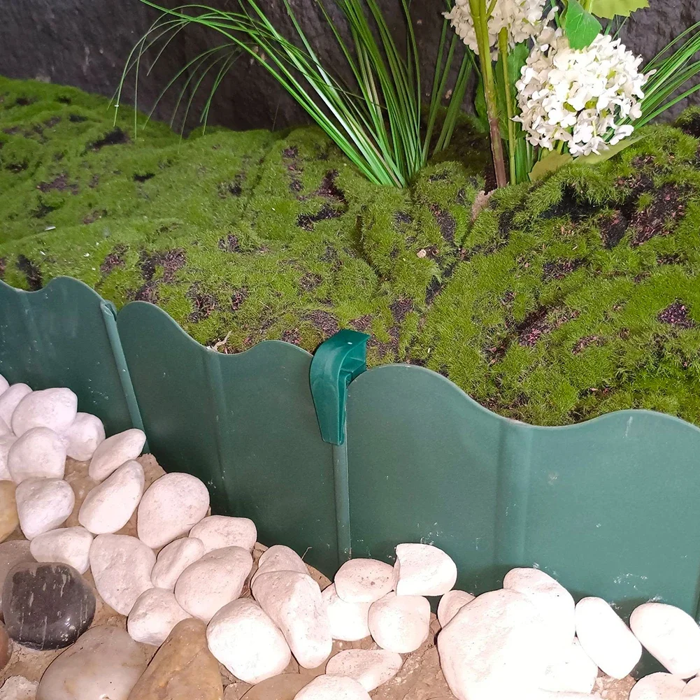 Chemin de clôture de bordure de pelouse d'herbe de jardin pour separer les lits de pelouse et de fleurs fournitures de jardin bordure de paysage pour jardin de cour