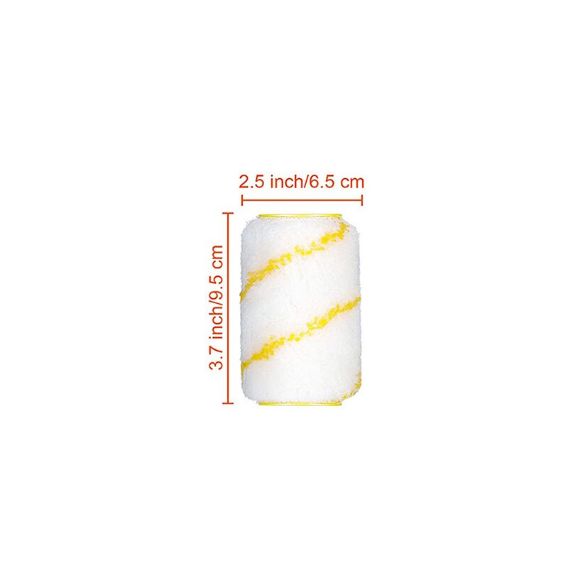 Paint Roller Proffesional Clean-Cut Paint Edger With 2Pc Replacement Rollers Brush Wall Painting Tools For Room Wall Ceilings✈✈✈: 1 PC
